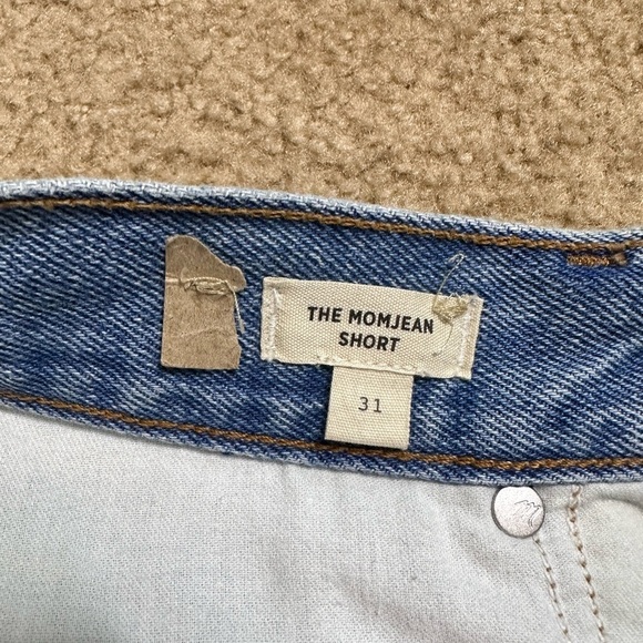 NWOT Madewell The MomJean Short Distressed Size 31 - Picture 8 of 12